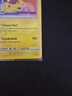 Pokemon TCG Ash's Pikachu Sun & Moon Black Star Promo 108 Sealed Damaged - Image 5