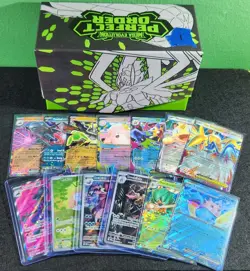 Pokemon Perfect Order ETB Filled With Bulk Common, Rev Holo, Holo, & Ex From Set - Image 1