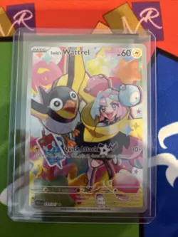 Pokemon TCG Ionos Wattrel 231/217 Ascended Heroes Illustration Rare NM - Image 1