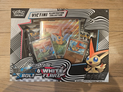 Pokemon Black Bolt & White Flare Unova Victini Illustration Collection Box - Image 1