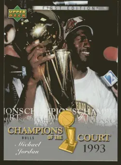 2007-08 Upper Deck First Edition #CC-MJ Michael Jordan Champions of the Court - Image 1