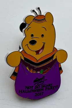 Disney WDW MNSSHP 2017 Mickey’s Not So Scary Halloween Party Winnie the Pooh Pin - Image 2