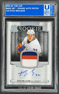 2024-25 Upper Deck The Cup Kyle MacLean RPA Rookie Patch Auto /249 #139 - Image 1