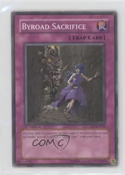 Byraod Sacrifice 1st Ed. YuGiOh Cyberdark Impact #CDIP-EN055 2006 - Image 1