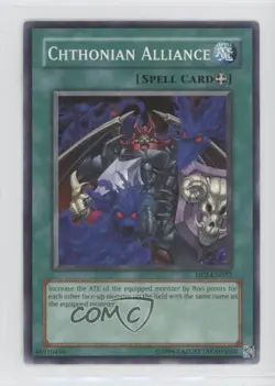 Chthonian Alliance Unlimited YuGiOh Chazz Princeton Duelist Pack #DP2-EN022 2006 - Image 1