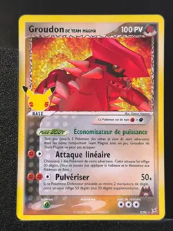 Carte Pokemon Groudon de Team Magma 9/95 EB7.5 Celebrations 25 ans epee bouclier - Image 2
