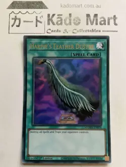 Harpie’s Feather Duster MAMA-EN076 Ultra Rare 1st Edition YuGiOh TCG Card - Image 1