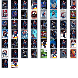 PLAYER LOT - CALE MAKAR HOCKEY 50 Cards NHL Avalanche Metal Ice Retro - Image 1