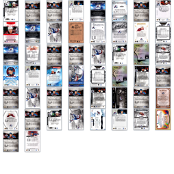 PLAYER LOT - CALE MAKAR HOCKEY 50 Cards NHL Avalanche Metal Ice Retro - Image 2