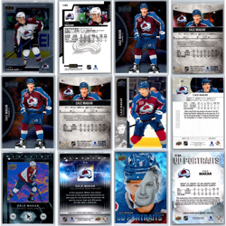 PLAYER LOT - CALE MAKAR HOCKEY 50 Cards NHL Avalanche Metal Ice Retro - Image 3