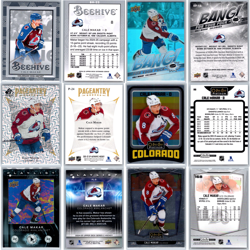 PLAYER LOT - CALE MAKAR HOCKEY 50 Cards NHL Avalanche Metal Ice Retro - Image 5