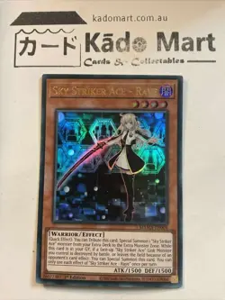 Sky Striker Ace - Raye MAMA-EN004 Ultra Rare 1st Edition YuGiOh TCG Card - Image 1