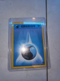 1st Edition Water Energy 132/132 Gym Challenge Pokemon Card - Image 1