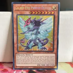 1ST EDITION GALAXY-EYES PHOTON DRAGON 2025 BLMM-EN007 YUGIOH CARD (NM) - Image 1