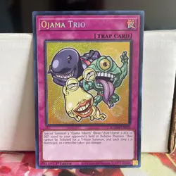 1ST EDITION OJAMA TRIO 2025 BLMM-EN010 YUGIOH CARD (NM) - Image 1