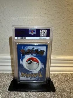 2021 Pokemon Celebrations Charizard 4/102 Gold Metal Promo Card PSA 8 - Image 2
