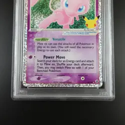 PSA 10 Mew ex 88 Pokemon Celebrations Classic Collection Holo Graded Card - Image 3