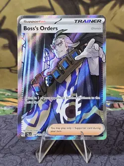 Boss's Orders Trainer Ultra Rare Holo Card 248/193 Sv02: Paldea Evolved LP - Image 1