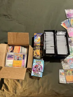 Mixed Vintage & Modern Pokemon Card Lot Plus New Sealed Packs WOTC TCG - Image 2