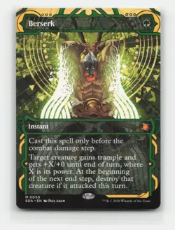 Berserk 50 SOA Secrets of Strixhaven: Mystical Archive Magic MTG NM - Image 1