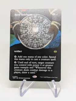 Herd Heirloom BORDERLESS - MTG Magic the Gathering - Tarkir Dragonstorm - Image 1
