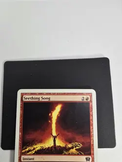Wizards Seething Song 9th Edition Instant Red Regular 216/350 MTG - Image 1