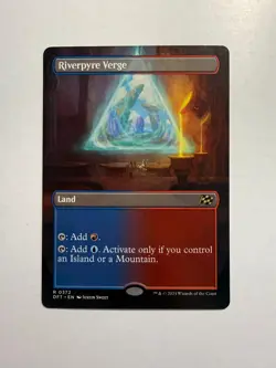 Riverpyre Verge (Borderless) 372 MTG Aetherdrift - Image 1