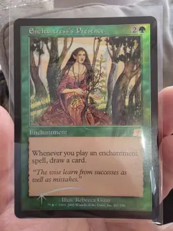 Enchantress's Presence: 2002 Magic the Gathering - Onslaught Foil - Image 1