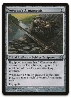 Veteran's Armaments #146 (NM) Morningtide MOR Magic MTG - Image 1