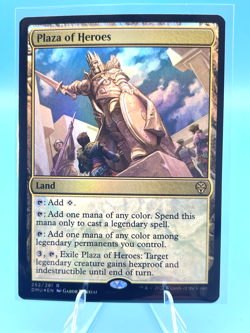 Plaza of Heroes Dominaria United Foil Mtg - Image 1