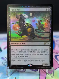MTG Secret Lair- Pack Rat 035 Foil - Image 1