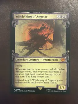 Witch-King of Angmar M 0565 Showcase Scrolls MTG Lord of The Rings NM/M - Image 1
