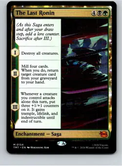 Magic the Gathering The Last Ronin Teenage Mutant Ninja Turtles MTG Free Ship! - Image 1