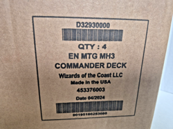 Wizards of the Coast Magic MH3 Commander Deck Case (4) 2024 D32930000 - Image 2