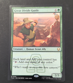 Wizards of the Coast Great Divide Guide Rare Green Creature TLA 0181 - Image 1