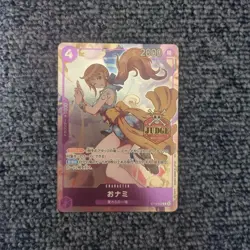 One Piece Card O-Nami Nami Judge Promotion Pack Limited C Rare ST18-002 r# - Image 1