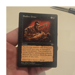 Shallow Grave Mirage Instant Rare Black Regular English John Coulthart - Image 1