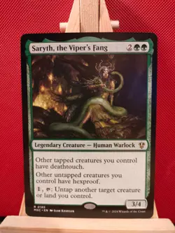 Saryth, the Viper's Fang - Murders at Karlov Manor - Rare - NM - MTG - Image 1