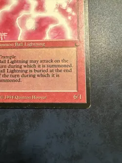 MTG Ball Lightning The Dark Rare LP - Image 5