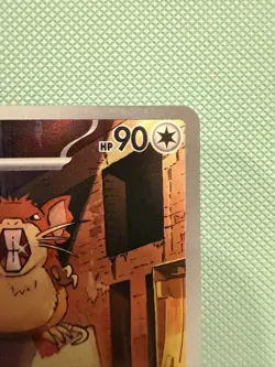 Pokemon TCG Raticate 099/088 Illustration Holo Stage 1 HP 90 POR - Image 3