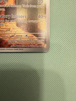 Pokemon TCG Raticate 099/088 Illustration Holo Stage 1 HP 90 POR - Image 4