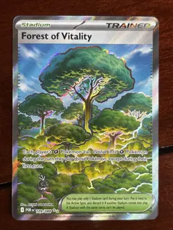 Pokemon Perfect Order Forest Of Vitality 109/088 Full Art Holo Rare - Image 1
