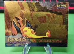 Pokemon Topps The "Tail" End of the Race 50 Pikachu's Vacation LP Silver Foil - Image 1