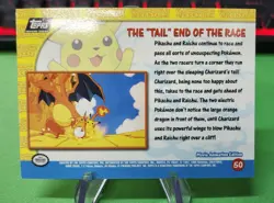 Pokemon Topps The "Tail" End of the Race 50 Pikachu's Vacation LP Silver Foil - Image 2
