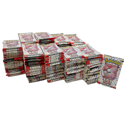 Lot of (250) Pokemon TCG 151 MEW EN Booster Packs SEALED/NEW - Image 1