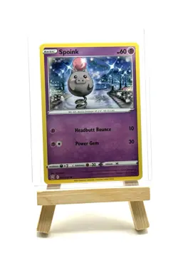 Pokemon TCG Spoink Card Sword & Shield Battle Styles 055/163 NM 2021 - Image 3