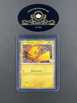 Pokemon Pikachu (2026 Pokemon Day Stamped Cosmo Holo) #51 Temporal Forces - Image 1
