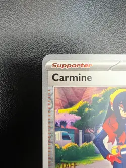 Pokemon Carmine 145/167 Regional Championships STAFF Promo NM!! - Image 2