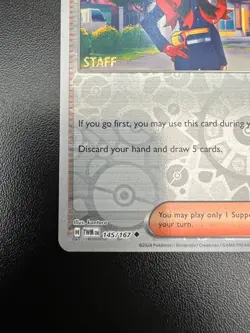 Pokemon Carmine 145/167 Regional Championships STAFF Promo NM!! - Image 5