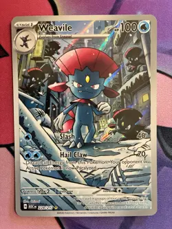 Pokemon TCG Weavile 228/217 - Ascended Heroes Illustration Rare Near Mint - Image 1